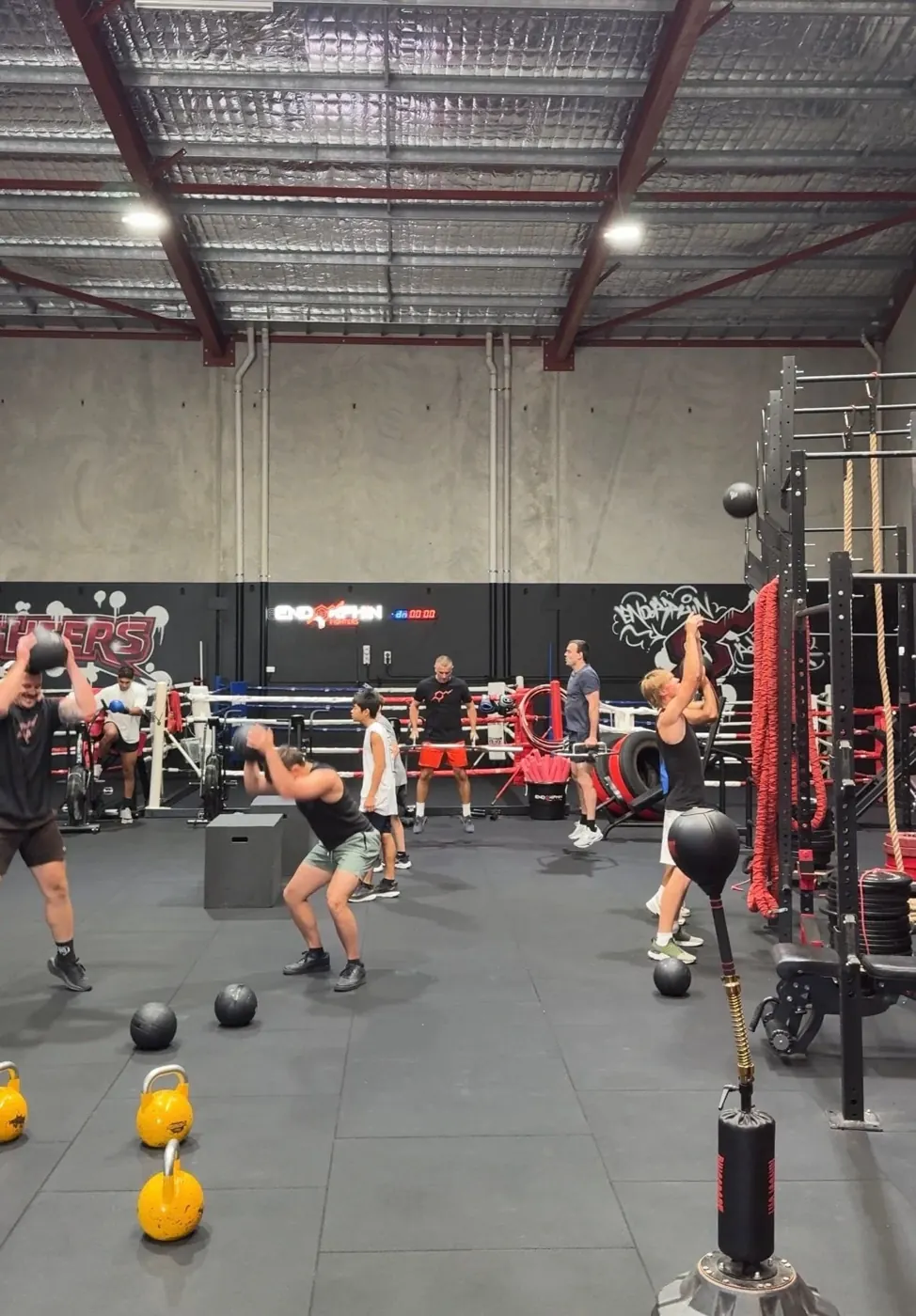 The strength and conditioning area
